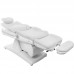 Beauty Bed AZZURRO 870 with 3 motors, white